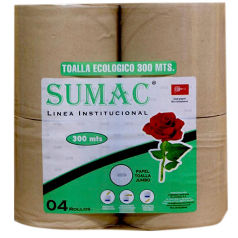 Papel Toalla Jumbo Ecol Gico Metros Sumac Venta De Art Culos De